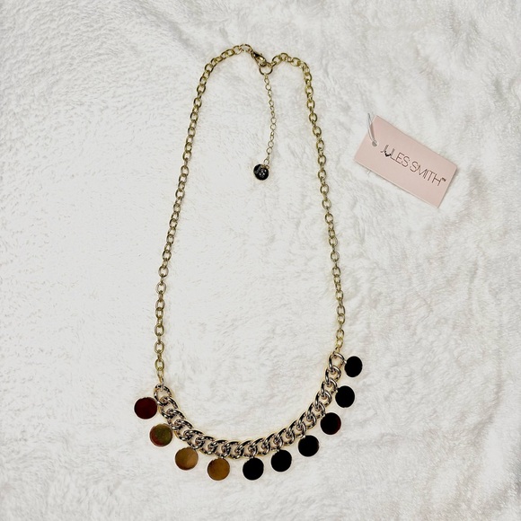 Jules Smith Coin Necklace 14K Gold New - Picture 3 of 5